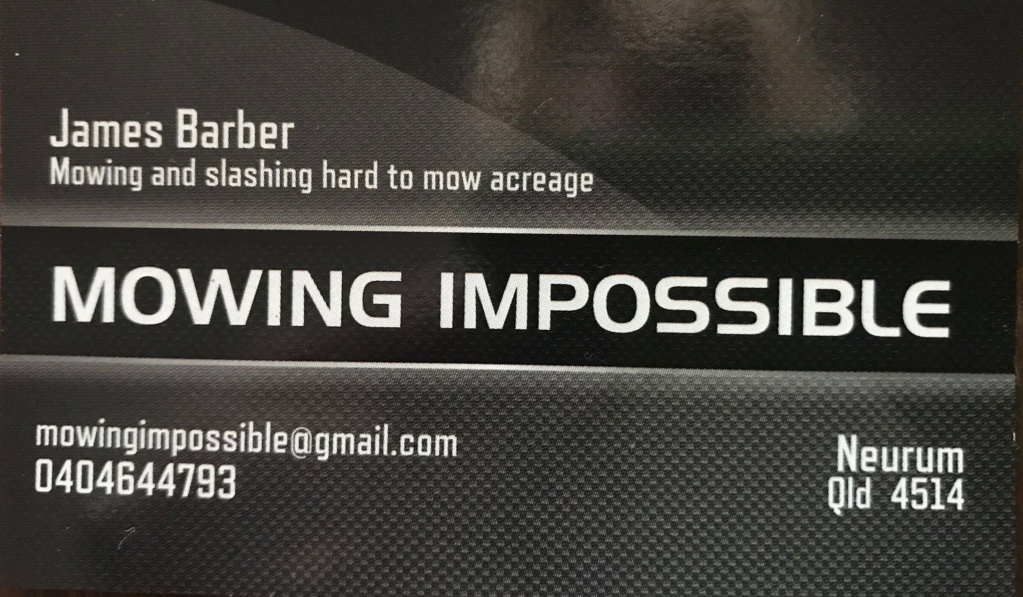 Mowing Impossible